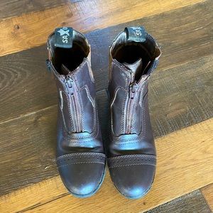 Brown Saxon Riding Boots